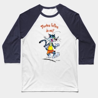 Cat love Baseball T-Shirt